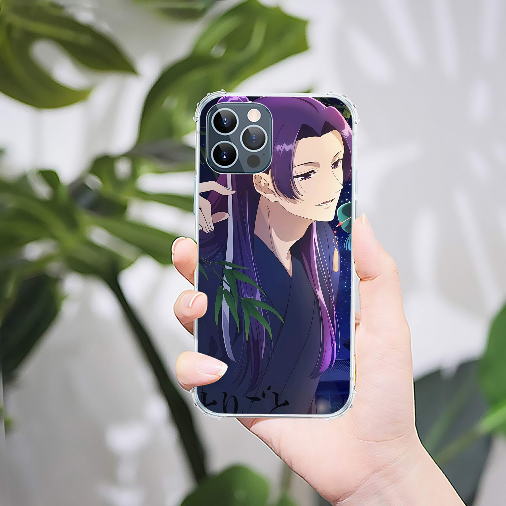 （画像用） 薬屋のひとりごと The Apothecary Diaries 【iPhone 12シリーズ対応】透明スマホケース（クリアソフトケース）